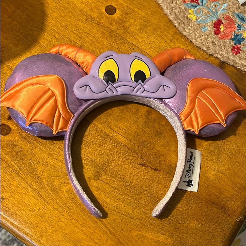 Disney Purple and Orange Figment Ear Headband